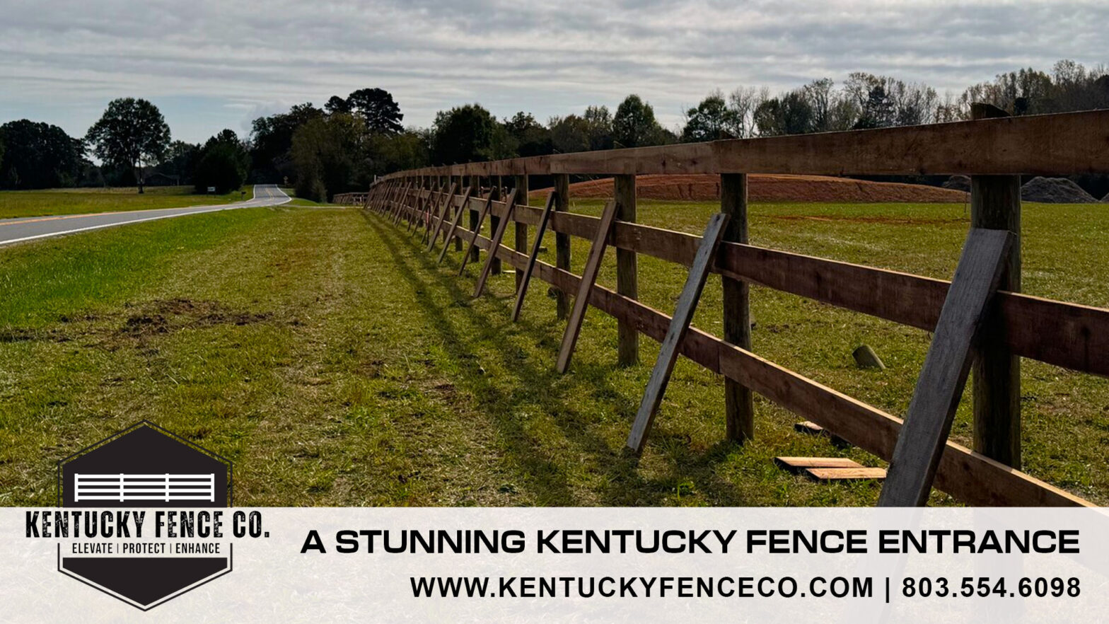 Kentucky Fence Entrance